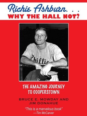 cover image of Richie Ashburn... Why the Hall Not?